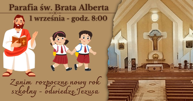 Rozpoczęcie Roku Szkolnego-Msza Święta