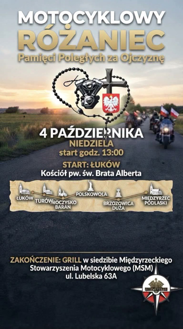 Motocyklowy różaniec